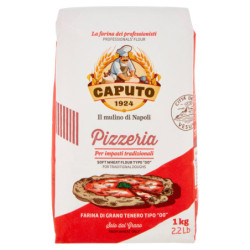 CAPUTO PIZZERIA HARINA DE TRIGO SUAVE TIPO "00" 1 KG