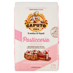 CAPUTO PASTICCERIA HARINA DE TRIGO SUAVE TIPO "00" 1 KG