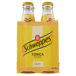 TÓNICA SCHWEPPES 0.18 BAJA X 4