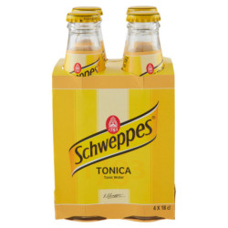 TÓNICA SCHWEPPES 0.18 BAJA X 4