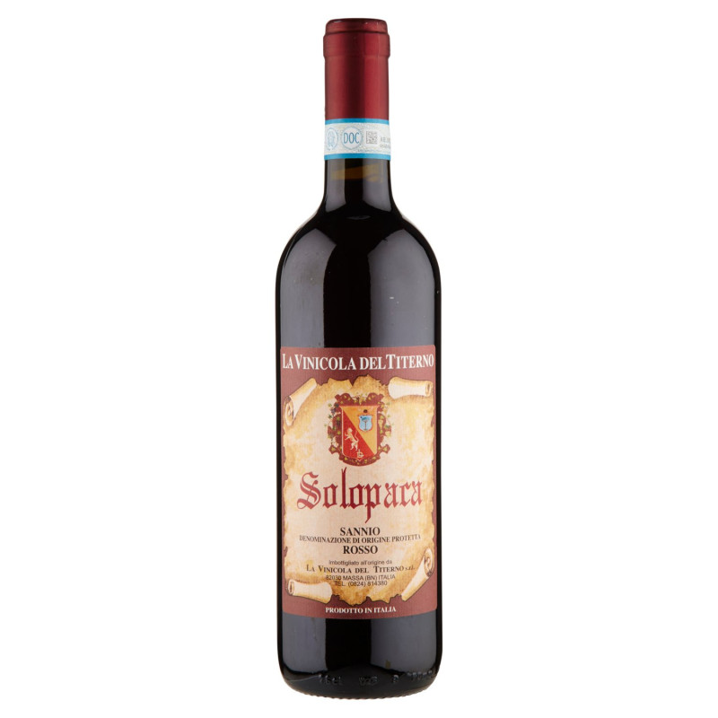 La Vinicola del Titerno Solopaca Sannio DOP Rosso 750 ml