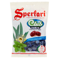 SPERLARI CLUB FORTE BALSAMIC HARD CANDIES WITH MENTHOL AND EUCALYPTUS 200 G