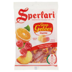 SPERLARI GRAN GELÉES DUETTO NARANJA MELOCOTÓN - NARANJA FRAMBUESA 175 G