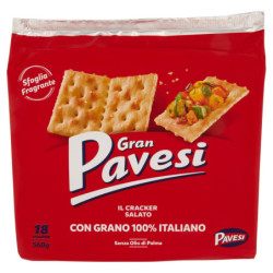 GRAN PAVESI DER GESALZTE CRACKER 560G