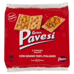 GRAN PAVESI DER GESALZTE CRACKER 560G