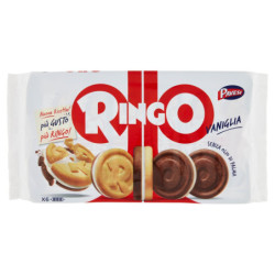 RINGO LIMITED EDITION PLAYSTATION WITH VANILLA CREAM - SNACK SNACK - 6 PORTIONS OF 6 BISCUITS 330G