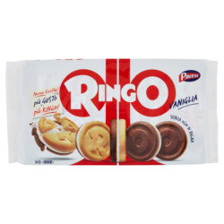 Ringo Limited Edition PlayStation con Crema Vaniglia - Snack merenda - 6 porzioni da 6 biscotti 330g