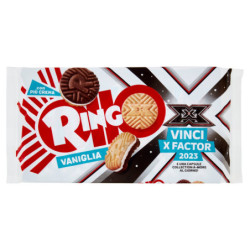 RINGO VANILLA BISCUITS FILLED WITH VANILLA CREAM SNACK SNACK 6 PORTIONS 330G