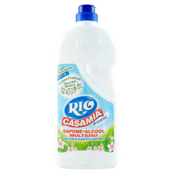 Rio Casamia Sapone e Alcool Multiuso Profumo d'Ambiente Muschio Bianco 1250 ml