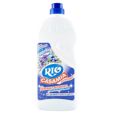 RIO CASAMIA DESINFECTANTE CON AMONIACO DETERGENTE AROMA LAVANDA 1250 ML