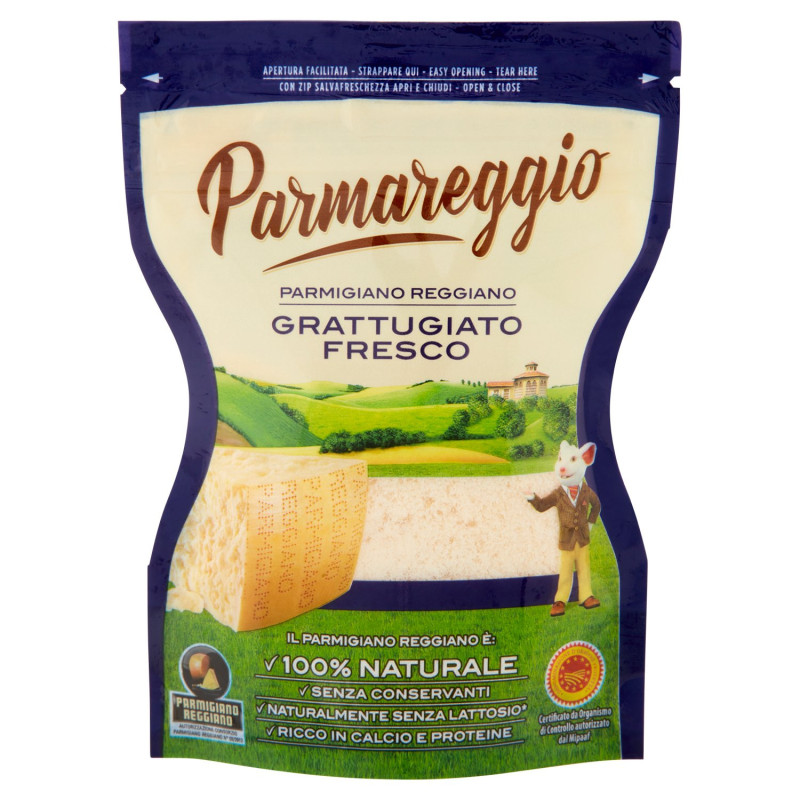 Parmareggio Parmigiano Reggiano Grattugiato Fresco 60 g