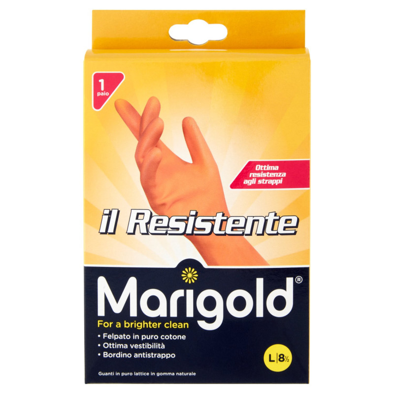 Marigold Il Resistente, guanti casalinghi per massima protezione, taglia grande, 1pz