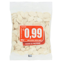 SEMILLAS DE CALABAZA TOSTADAS SALADAS 80 G