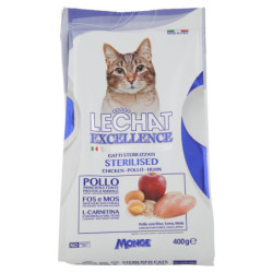 LECHAT EXCELLENCE STERILIZED POLLO 400 G