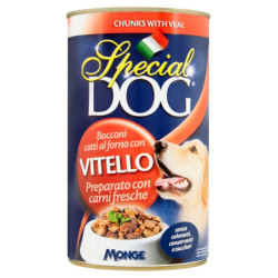 SPECIAL DOG BOCCONI COTTI AL FORNO CON VITELLO 1275 G