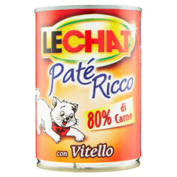 LECHAT RICH PATÉ WITH VEAL 400 G