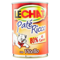 LECHAT RICH PATÉ WITH VEAL 400 G