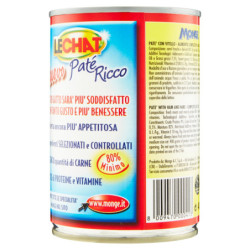 LeChat Paté Ricco con Vitello 400 g