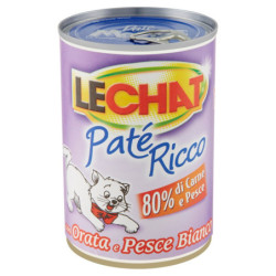 LeChat Paté Ricco con Orata...