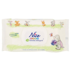 NICE BABY TALC LINGETTES 72...