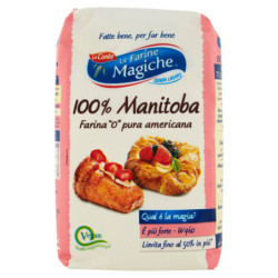 THE MAGIC FLOURS 100% MANITOBA PURE AMERICAN "0" FLOUR 1000 G