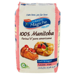 Le Farine Magiche 100% Manitoba Farina "0" pura americana 1000 g