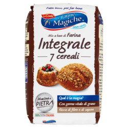 LE FARINE MAGICHE MIX BASED ON WHOLE WHOLE FLOUR 7 CEREALS 900 G