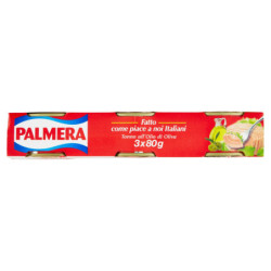 Palmera Tonno all'Olio di Oliva 3 x 80 g