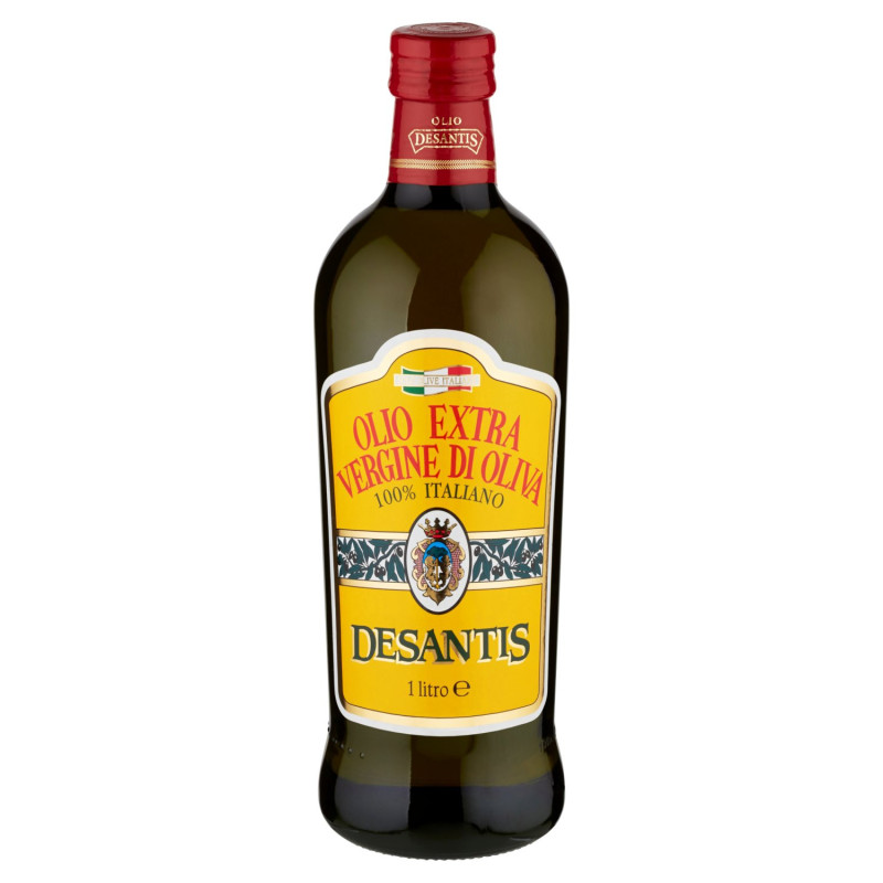 Desantis Olio Extra Vergine di Oliva 100% Italiano 1 litro