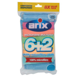 ARIX MICROFIBRAS MULTIUSOS 6+2 8 UDS