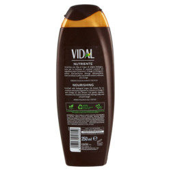 VIDAL ARGAN OIL ESPUMA DE DUCHA DE ACEITE DE ARGÁN ORGÁNICO 250 ML