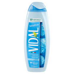 VIDAL SENSITIVE TALCO LIQUIDO BAÑO DE DUCHA SUAVE 500 ML