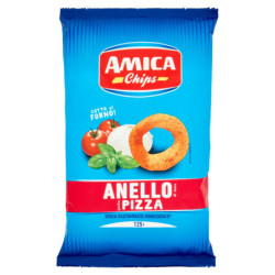 Amica Chips Anello di mais gusto Pizza 125 g