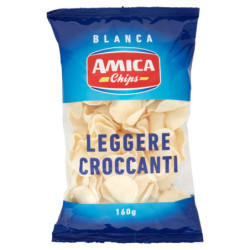 AMICA CHIPS BLANCA LEGGERE E CROCCANTI 160 G