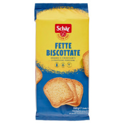 SCHAR FETTE BISCOTTATE 3 PORZIONI DA 86,7 G