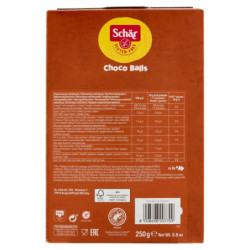 SCHÄR BOLAS DE CHOCO 250 G