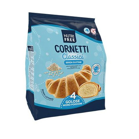 NUTRIFREE CORNETTI CLASSICI SENZA GLUTINE 4 MONOPORZIONI 200 G