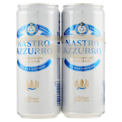 PERONI NASTRO AZZURRO BIER DOSE 2 X 33