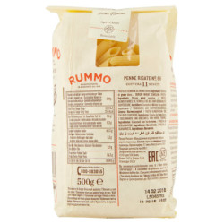 RUMMO PENNE RIGATE N° 66 500 G