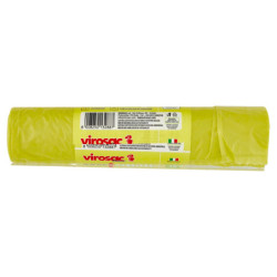 BOLSA DE BASURA BASE VIROSAC PARA CONDOMINIO 70X110 CM 110 LITROS XL AMARILLO 10 UNIDADES