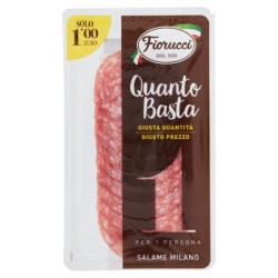 FIORUCCI QUANTO BASTA PER 1 PERSONA SALAME MILANO 45 G