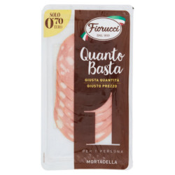 FIORUCCI QUANTO BASTA PER 1 PERSONA MORTADELLA 50 G