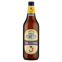 ANGELO PORETTI BRAUEREI 3 HOPFEN BIER 66 CL