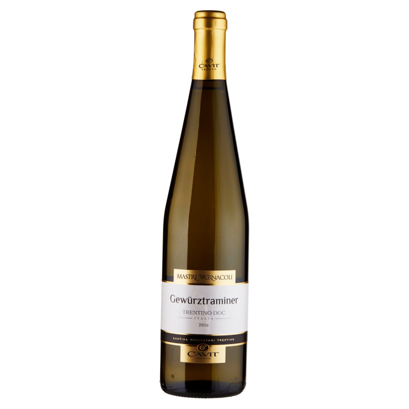 CAVIT I MASTRI VERNACOLI GEWÜRZTRAMINER TRENTINO DOC 75 CL