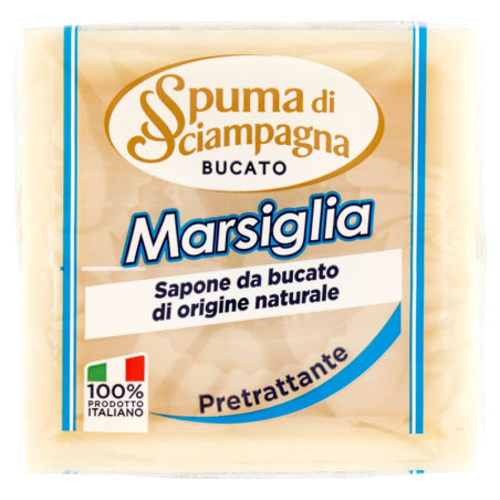 CHAMPAIGN FOAM MARSEILLE LAUNDRY SOAP OF NATURAL ORIGIN 250 G