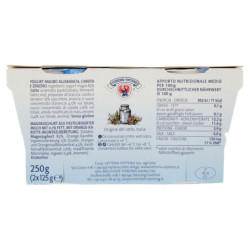 Sterzing Vipiteno 0,1% Grassi Yogurt Magro all'Arancia Carota e Zenzero 2 x 125 g