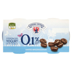 STERZING VIPITENO 0.1% FAT SKIN YOGURT WITH COFFEE 2 X 125 G