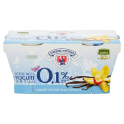 STERZING VIPITENO 0,1% GRASSI YOGURT MAGRO ALLA VANIGLIA 2 X 125 G