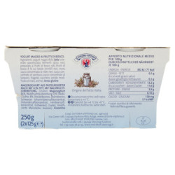 STERZING VIPITENO 0,1% GRASSI YOGURT MAGRO AI FRUTTI DI BOSCO 2 X 125 G