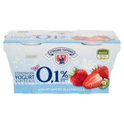 STERZING VIPITENO 0.1% FAT SKIN STRAWBERRY YOGURT 2 X 125 G